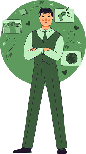 supporter personality male